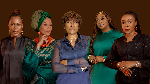 L-R: Tara Fela-Durotoye, Aina Davies, Olatowun Candide -Johnson, Ego Boyo, Olufunke Olumide