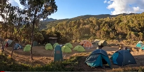 A part of Kilimanjaro’s pinnacle visited