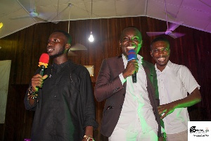 Lekzy decomic, OB Amponsah and Clemento Suarez