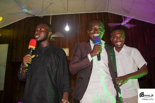 Lekzy decomic, OB Amponsah and Clemento Suarez