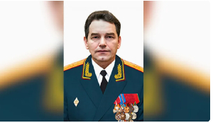 Lt. Gen. Fanil Sarvarov was killed Monday morning after an explosive device detonated under his car
