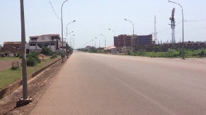 Empty Streets Ouagadougou 22September2015