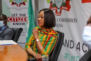 Jean Mensa, Chairperson of the Electoral Commission