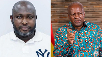 Habib Iddrisu (L) slams Mahama (R) over request to withdraw private member’s bill against the OSP
