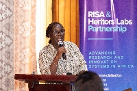 CSIR's Administration Director, Mrs. Genevieve Yankey