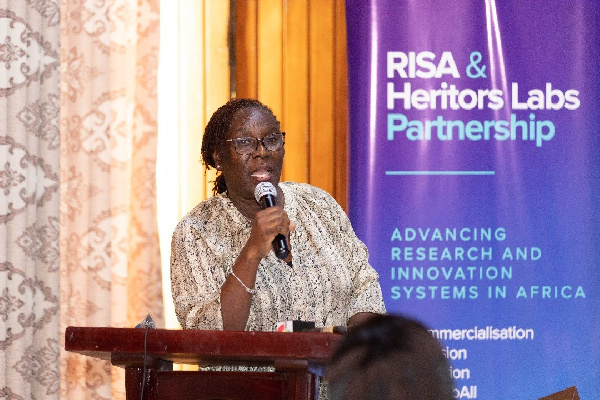 CSIR's Administration Director, Mrs. Genevieve Yankey