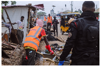 Dredge Masters Limited in partnership with its partners are desilting Accra's storm drains