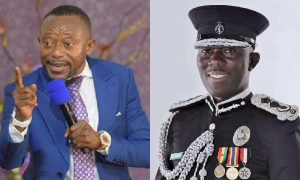 Rev. Owusu Bempah and IGP Dampare