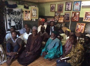 The delegation met the Dagbon Regent and interacted with over 200 Abudu and Andani youth