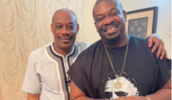 Don Jazzy and his father