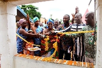 DCE, MP, and others commissioned the newly built classroom blocks