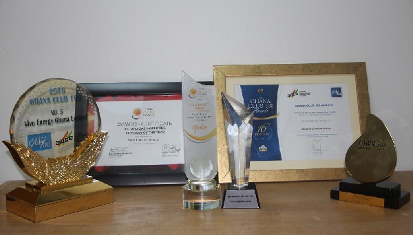 These awards were given at a series of recent award events in Accra