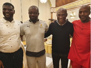 L-R Samuel Boadu, Kurt Okraku, Prosper Ogum, Ibrahim Tanko