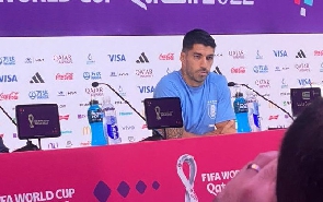 Uruguay striker, Luis Suarez
