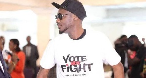 Nigerian musician Innocent Ujah Idibia, popularly known as 2face