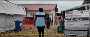 A picture of DR Congo's Isolation center