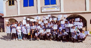 Students who participated in the training