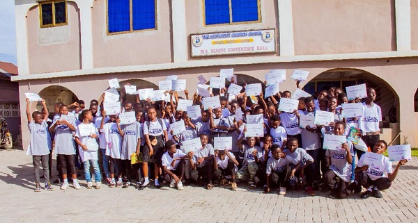 Students who participated in the training