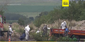 The miners were more than 800 metres underground when they were trapped by a mudslide