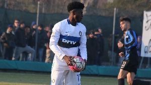 Samuel Appiah Inter Milan's Primavera Side