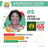 Madam Akua Donor is GFP presidential candidate