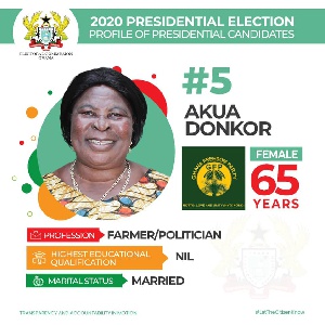 Madam Akua Donor is GFP presidential candidate