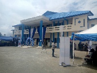 The new assembly hall built by Tullow Ghana Limited