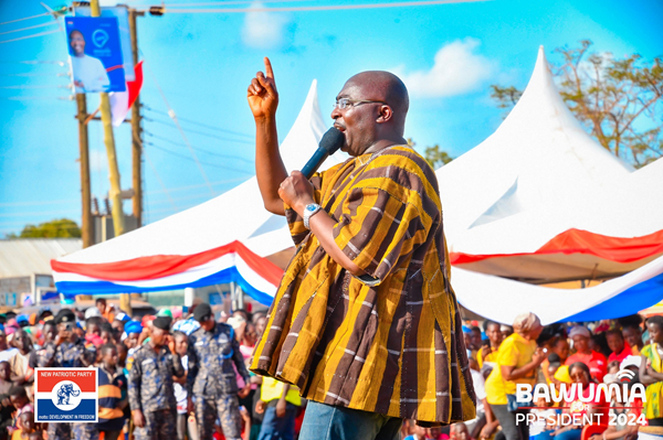 Dr Mahamudu Bawumia is the flagbearer of the NPP and vice president of the republic