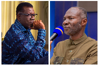 Pastor Mensa Otabil and Badu Kobi