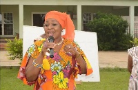 Queenstar Maame Pokuah Sawyerr,MP  for Agona East and former Deputy Central Regional Minister