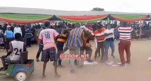 NDC and NPP supporters clash over DRIP equipment at Wassa East