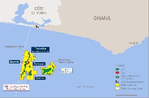 Occidental holds a 24% stake in Jubilee and a 17% interest in TEN fields