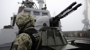 File photo showing Ukrainian forces