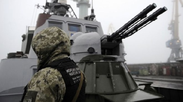 File photo showing Ukrainian forces