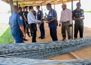 Steels Police Donation