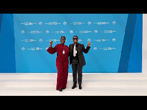 Happy Niyorurema and Mame Niang have developed a system that deliver delivers educational content