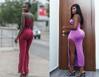 Fella Makafui in 2016 and now