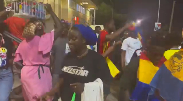Watch how Hearts of Oak fans celebrated victory against Kotoko in Kumasi