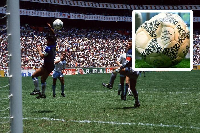 Maradona used his hand to score against England in the 1986 World Cup
