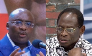 Dr Kofi Konadu Apraku (left) and Dr Mahamudu Bawumia (right)