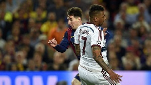 Messi With Boateng