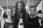 Rocky Dawuni shares heartwarming moment with Zanetor Rawlings and Samia Nkrumah