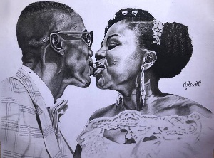 Frederick Mwenvil Dibkuu  Pencil Artwork
