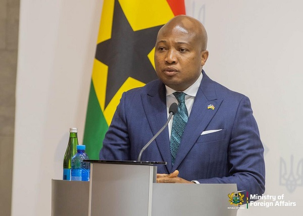 Samuel Okudzeto Ablakwa is Minister of Foreign Affairs