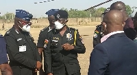 The IGP is headed to Kumasi following a fire incident that killed an officer and his family