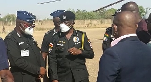 The IGP is headed to Kumasi following a fire incident that killed an officer and his family