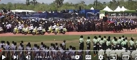 Nana Addo Dankwa Akufo-Addo arrival at the 2023 Independency Day Celebration