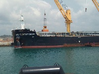 MV Iris Oldendorf loaded with 65,000metric tonnes ready to sail to China