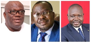 Henry Quartey, Alfred Obeng and Francis Asenso-Boagye