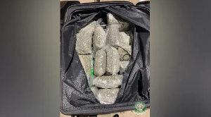 Large quantities of cannabis set to be smuggled out of the country were intercepted